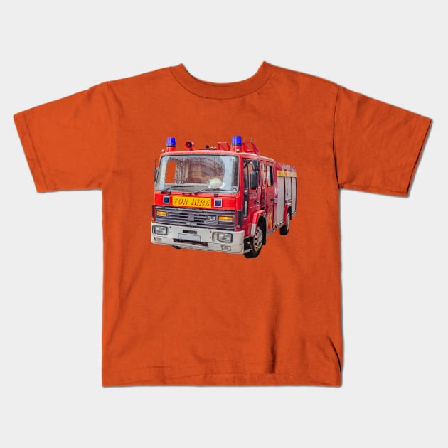 Prom Taxi Fire engine Kids T-Shirt by dalyndigaital2@gmail.com